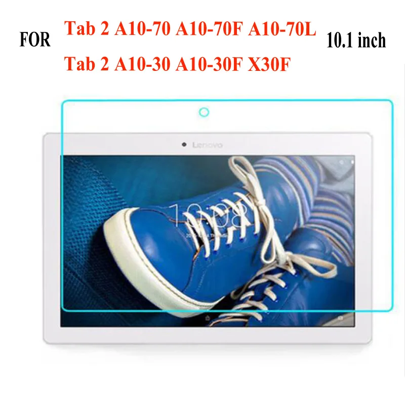 Закаленное Стекло пленка для lenovo Tab 2 A8-50F A7-10 A7-20F A7-30HC A10-30F A10-70F 7,0 8,0 10,1 дюймов Экран протектор Стекло пленка - Цвет: Lenovo A10-70
