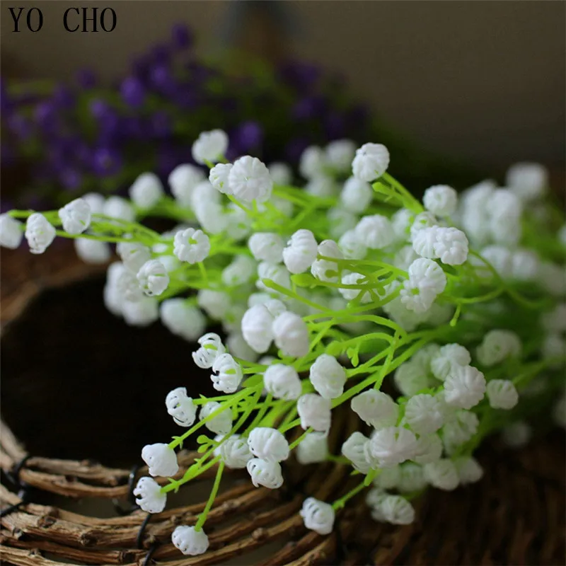 Высококачественная имитация цветов Пластиковые цветы декоративные дома