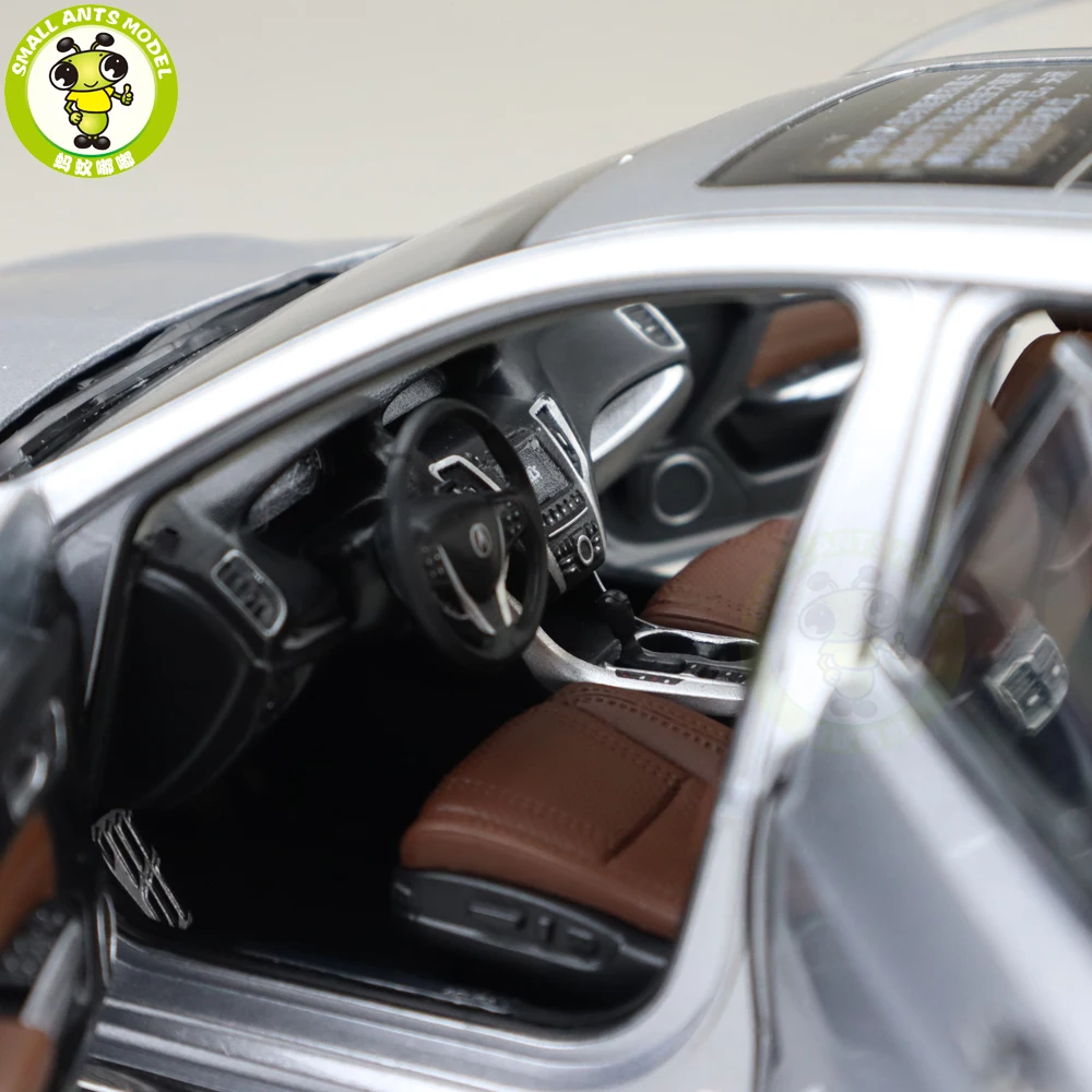 1/18 ACURA TLX L TLX-L литая под давлением Металлическая Модель автомобиля игрушки для детей мальчик девочка подарок коллекция хобби серебро