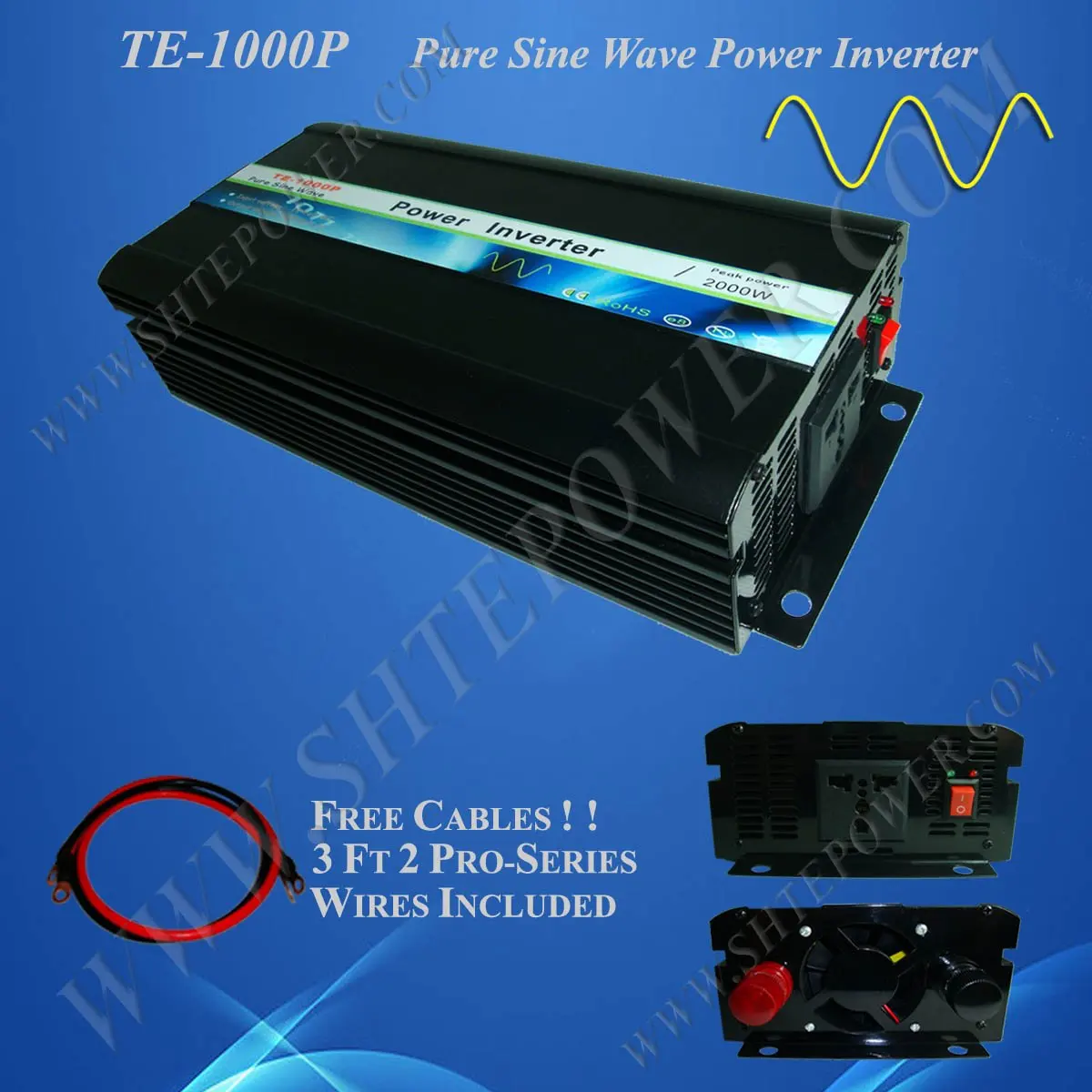 

Автомобильный инвертор 1000w 48v 230v ce инвертор