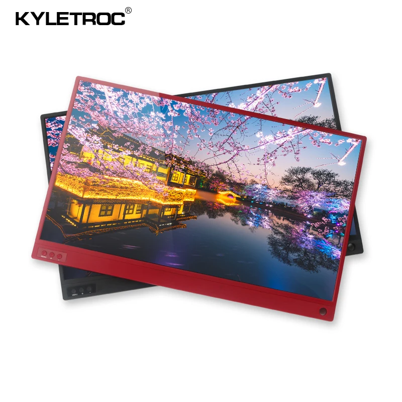 Монитор с сенсорным экраном Портативный Ультратонкий 15 6 дюймов 1080P ips HD usb type C