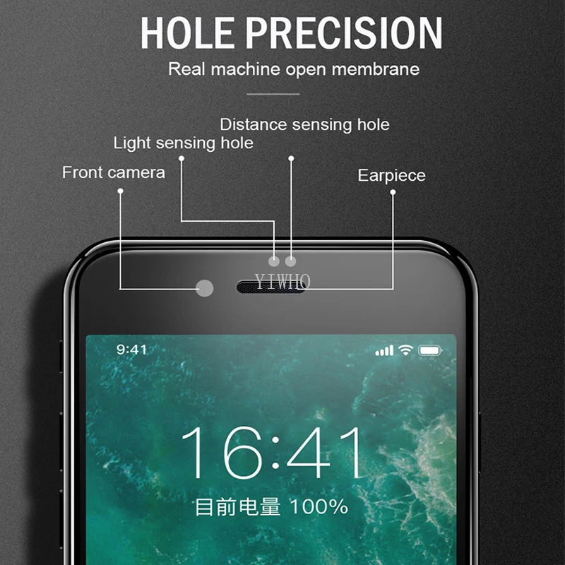 9D Защитная пленка для экрана для Apple IPhone XMax XR X XS MAX взрывозащищенное Закаленное стекло I Phone 6 6s 7 8 Plus черно-белое стекло