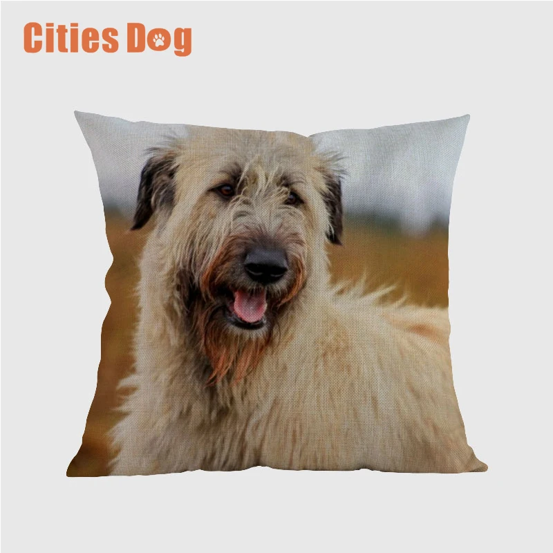 Pillow Cushion Animal Irish Wolf Hound dog Decorative Pillows Cushions Home sofa cojines coussin Hotel Cafe Office car almofada | Дом и сад