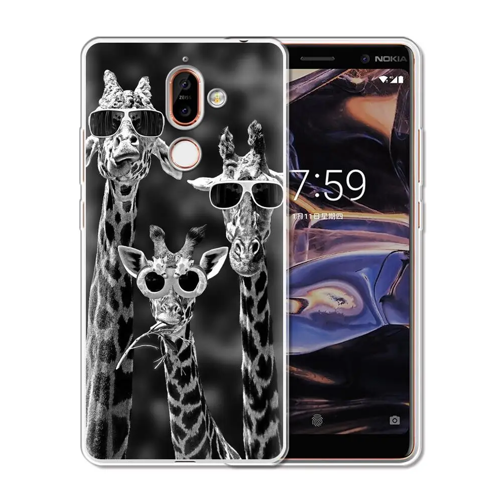 Чехол YIKS для Nokia 2 3 4 5 6 7 2018 X3 X5 X6 X7 Мягкая силиконовая задняя крышка 1 Plus чехол |