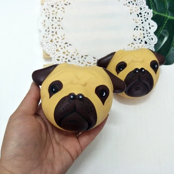11 5*8*5 5 см милая собака голову Ароматические Squishy замедлить рост Squeeze Toy коллекция