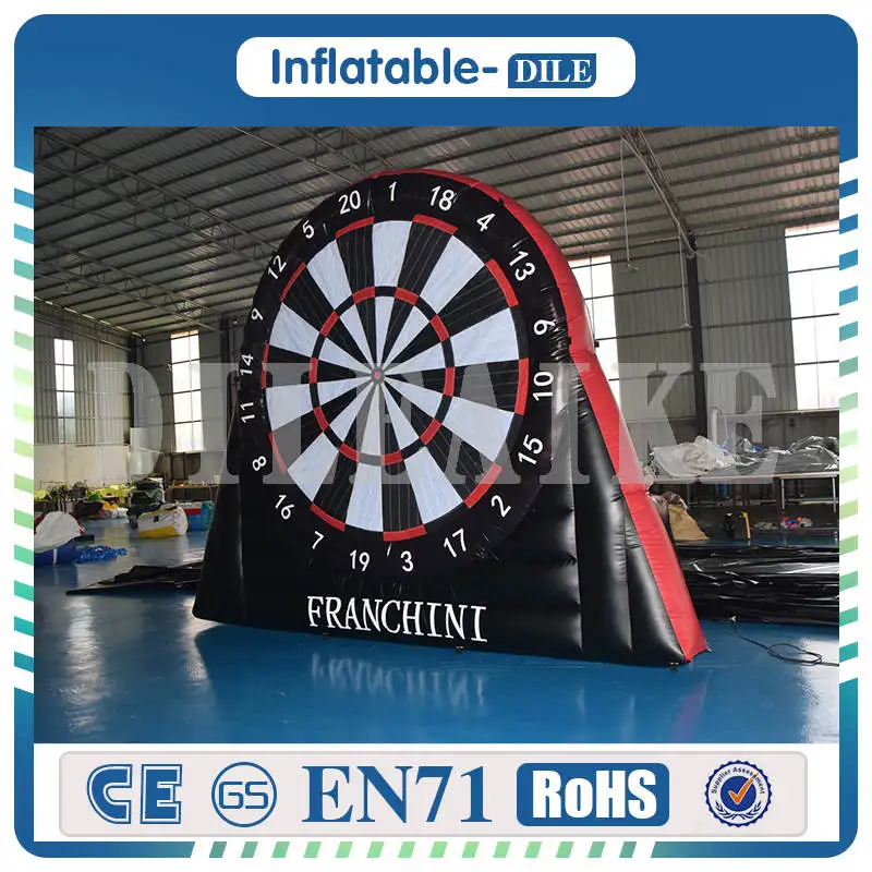 

free shipping door to door 5m/16.5ft high Inflatable darts games,giant inflatable soccer for sale