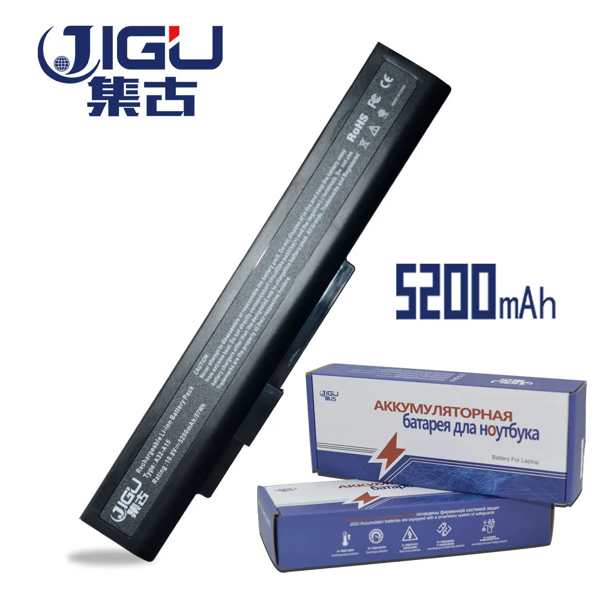 Аккумулятор JIGU A32-A15 40036064 для ноутбука MSI A6400 CR640 Gigabyte CX640(MS-16Y1) 142750 153734 157296 Q2532N DNS |