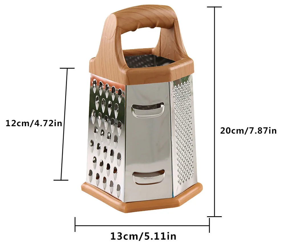 Кухонный Многофункциональный шестигранный Овощечистка Veggie Chopper Высокое качество нержавеющая сталь Картофель Яблоко приспособление для чистки овощей и фруктов инструменты