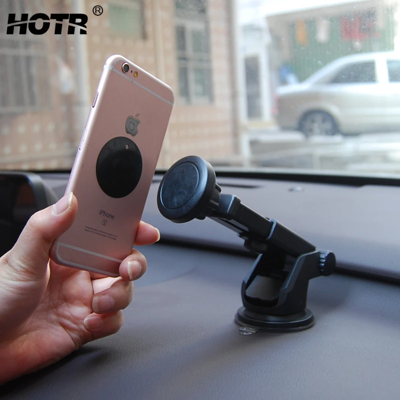Вращающийся на 360 градусов магнитный автомобильный держатель приборную панель