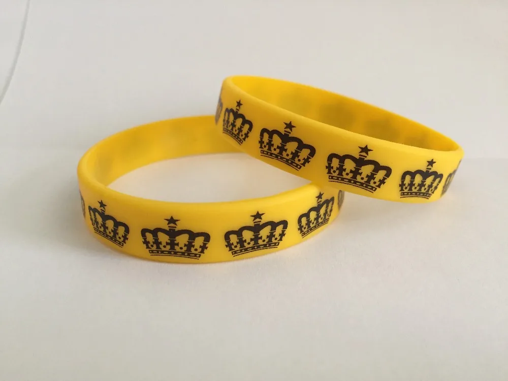 Crowne силиконовый браслет с логотипом 1 шт. бесплатная доставка|bracelet battery|bracelet