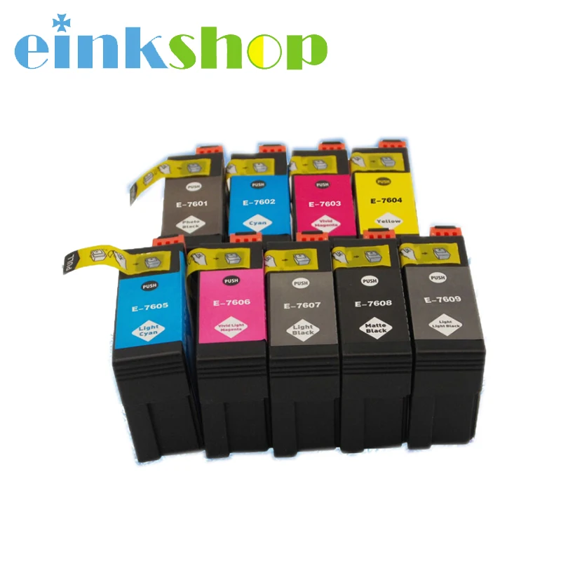 Картридж для принтера Epson P600 9 цветов T7601 T7609|ink cartridge|ink for epsoncolor cartridges |