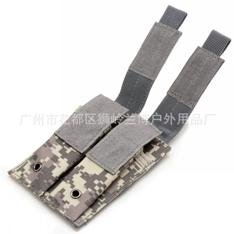 CQC Молл двойной пистолет Маг кобура тактический 9 мм подсумок для Glock 17 18 19 Beretta 92 Sig Sauer P226