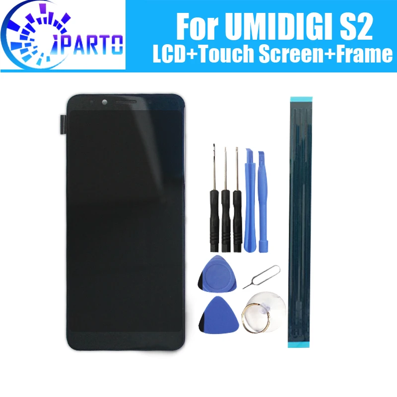 UMIDIGI S2 6 дюймовый ЖК дисплей + дигитайзер сенсорного экрана рамка в сборе 100%