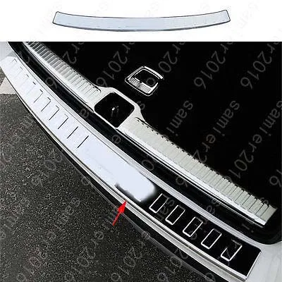 

Fit For Benz GLC Class X205 2016 2017 Outer Rear Bumper Gurad Plate Cover Trim Steel