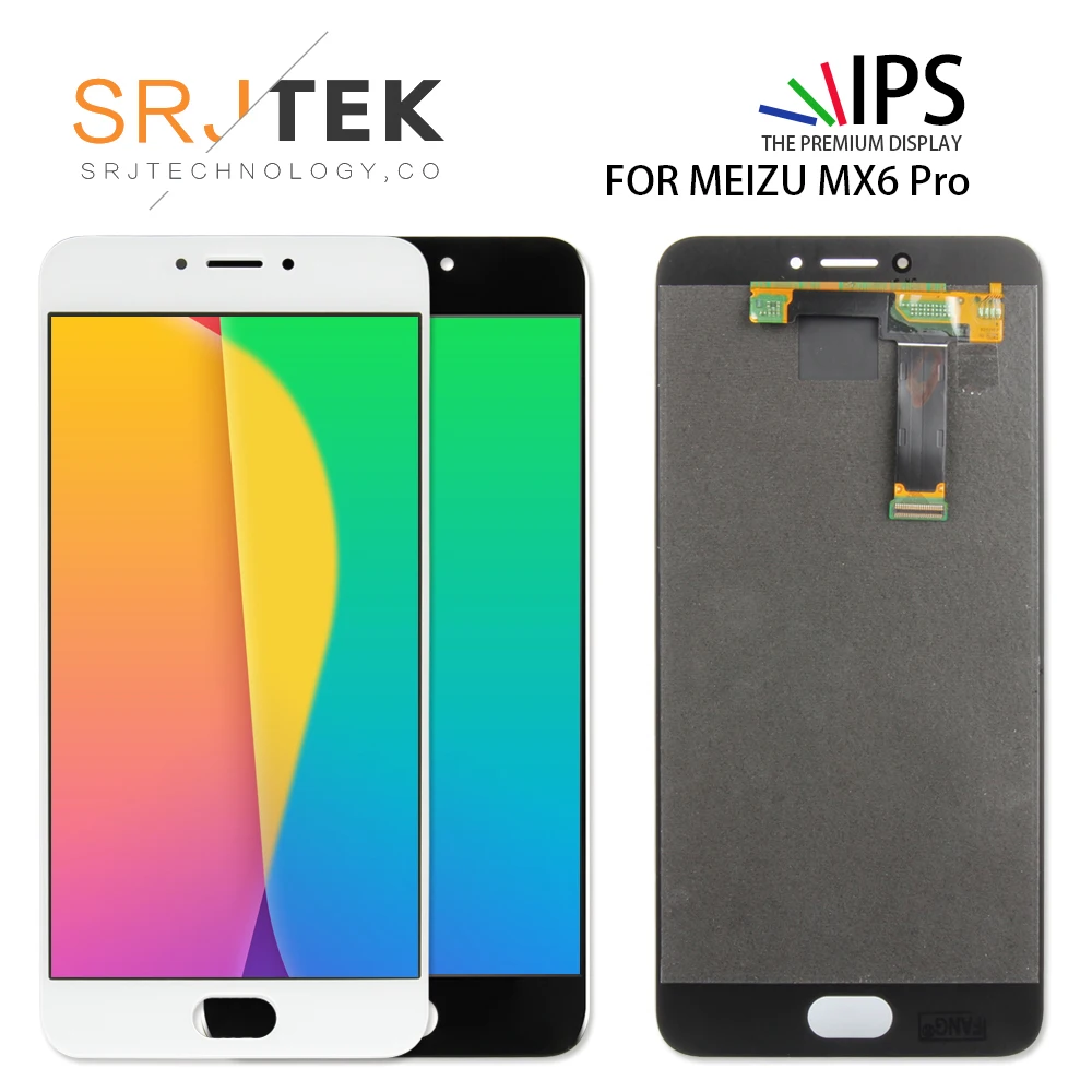 Srjtek LCD для Meizu MX6 Pro дисплей с сенсорным экраном дигитайзер стекло сенсор в сборе 100%
