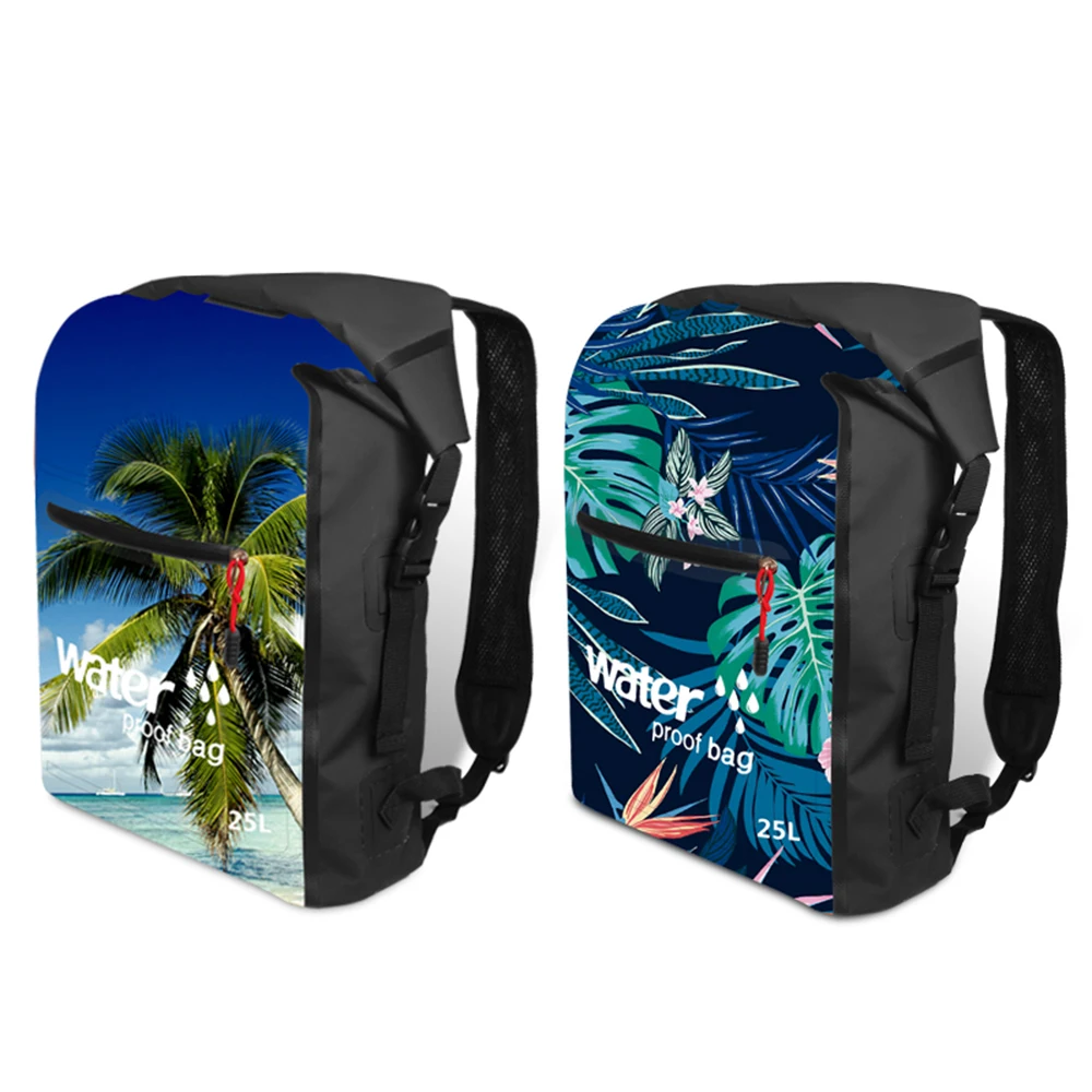 SZX New 25L Outdoor Waterproof Swimming Bag Bucket Dry Sack Storage Bag Rafting Sports Kayaking Travel Waterproof Backpack