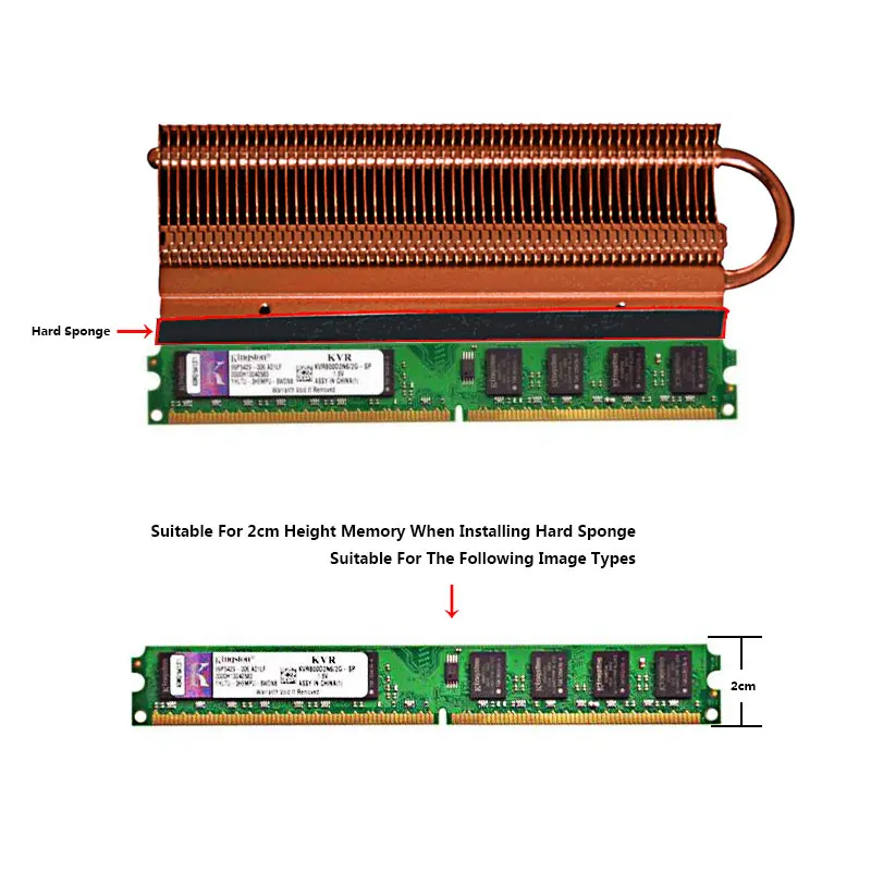 Новые PC компьютерные компоненты из чистой меди теплопроводная труба высшего