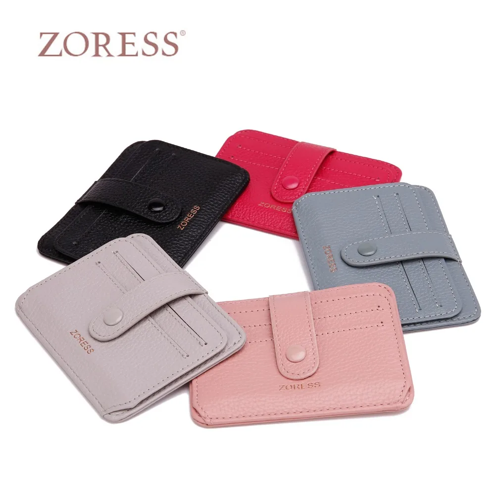 Zoress Мода Сельма кредитной держатель для карт кошелек из натуральной кожи мини