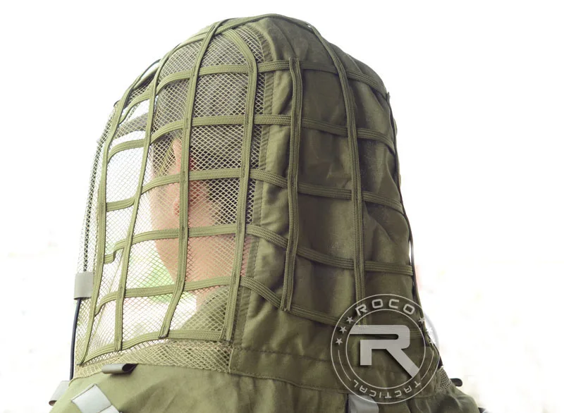 ROCOTACTICAL тактический Снайпер Ghillie капот Камуфляж Охота Ghillie костюм основа для страйкбола Пейнтбол Wargame CP армейский зеленый
