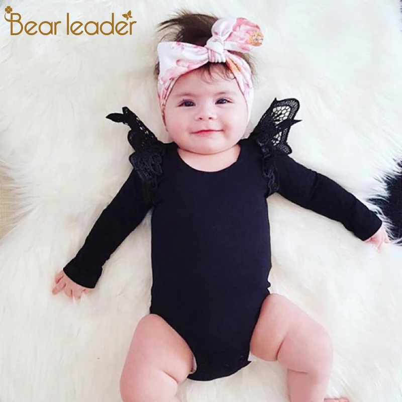 Bear Leader/Детские боди коллекция 2019 года весенняя одежда для маленьких девочек