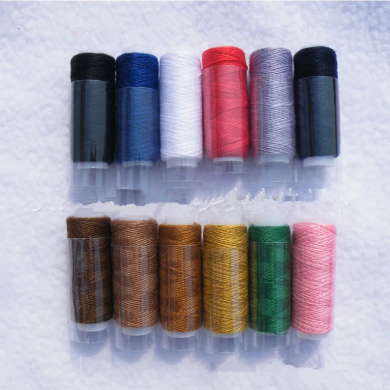 20S/3 цветные джинсовые шнуры бытовые шнурки швейные нитки|sewing thread|line sewjeans sewing thread |