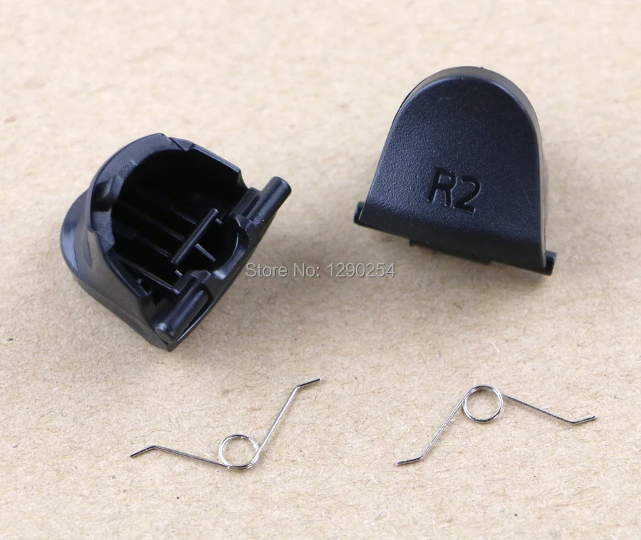 Полный комплект черных пусковых кнопок OCGAME L1 R1 L2 R2 jds001 jds011 сменные кнопки для