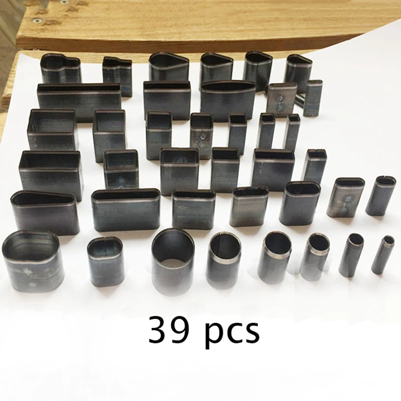 DIY кожаный ремесло 52 шт кошелек для сотового телефона ремень сумка Дырокол ручной