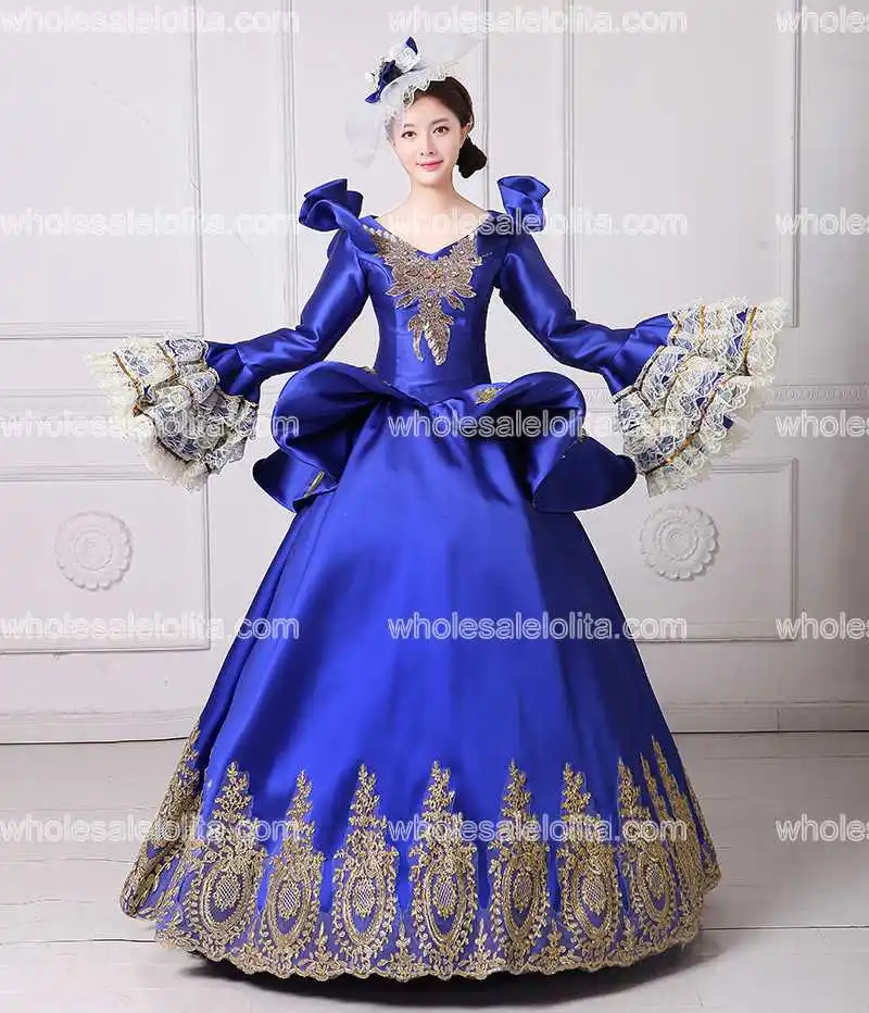 2017 Королевское Платье для Бала-маскарада Marie Antoinette Southern Belle |