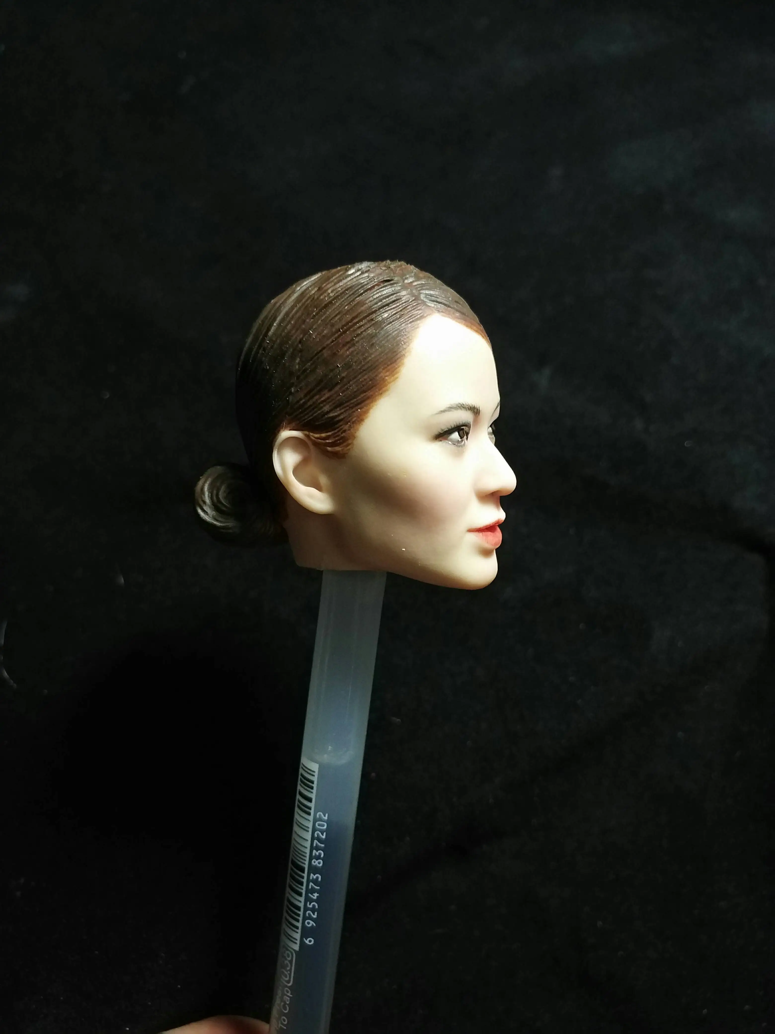1/6 удар на присоске голова Emily бледный цвет для 12 дюймов женское тело фигура