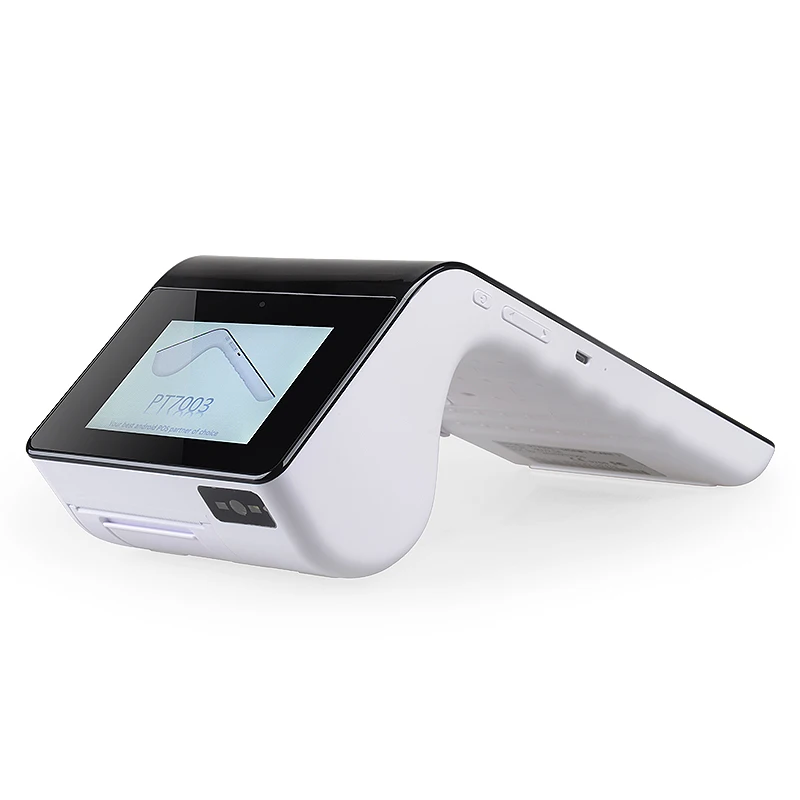 Android pos терминал внешний аккумулятор с принтером/кардридером/nfc/7 дюймовым