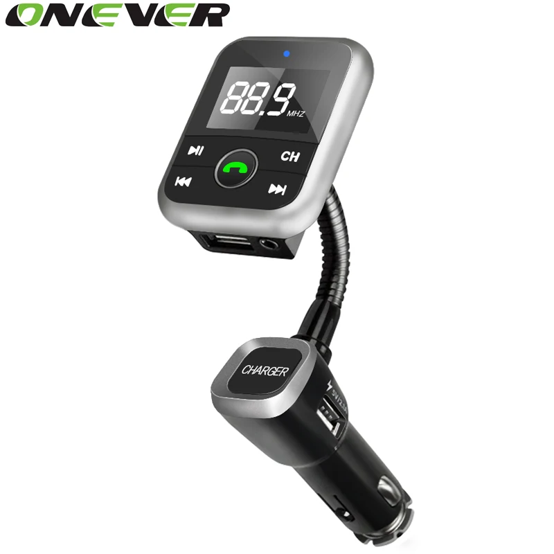 Onever автомобильный FM Bluetooth передатчик MP3 аудио плеер беспроводной модулятор