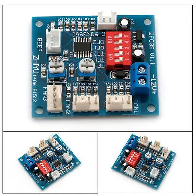 PWM CPU вентилятор 1 шт. 12 В контроль температуры контроллер скорости модуль высокая