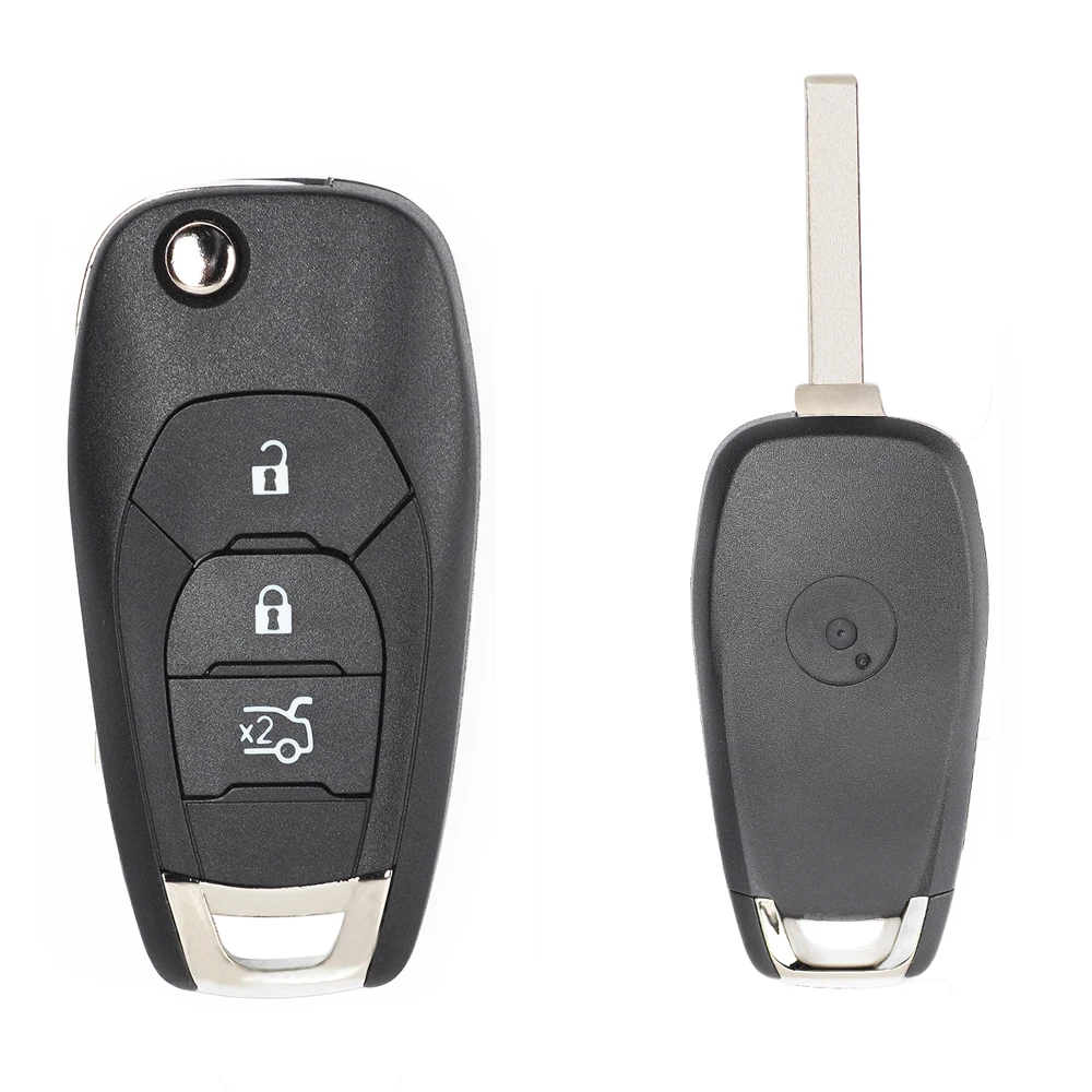 KEYECU 2 шт. для Chevrolet Aveo Cruze 2014 2015 2016 2017 дистанционного ключа оболочки чехол Брелок |