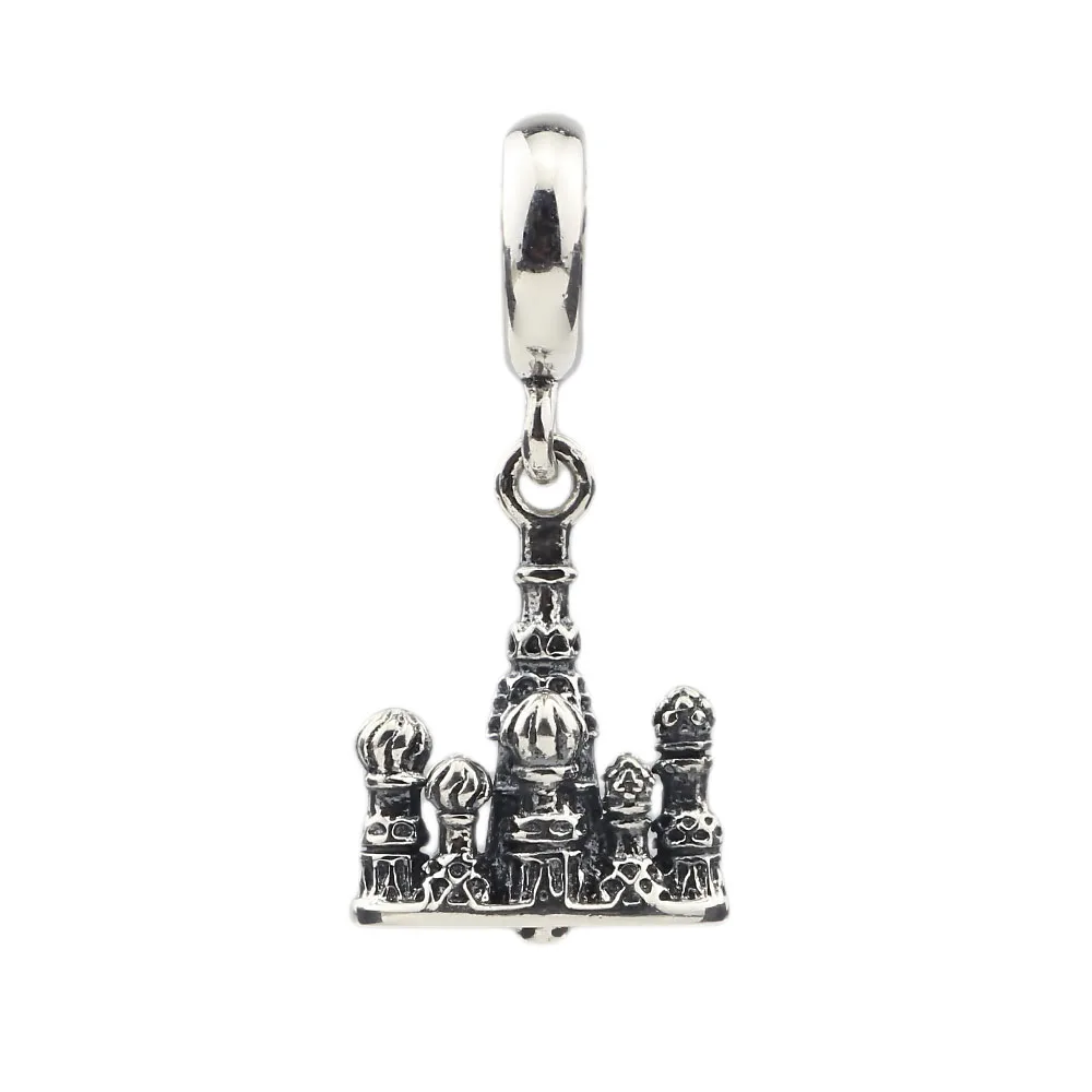 Колье из серебра 925 с подвеской замка, браслетом, ожерельем и цепочкой для изготовления.