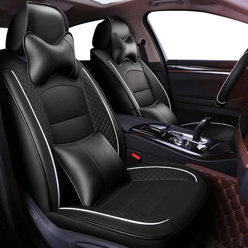 Car Believe Auto automobiles leather car seat cover For Skoda Rapid Fabia Superb Octavia a5 Yeti kodiaq covers for vehicle | Автомобили и