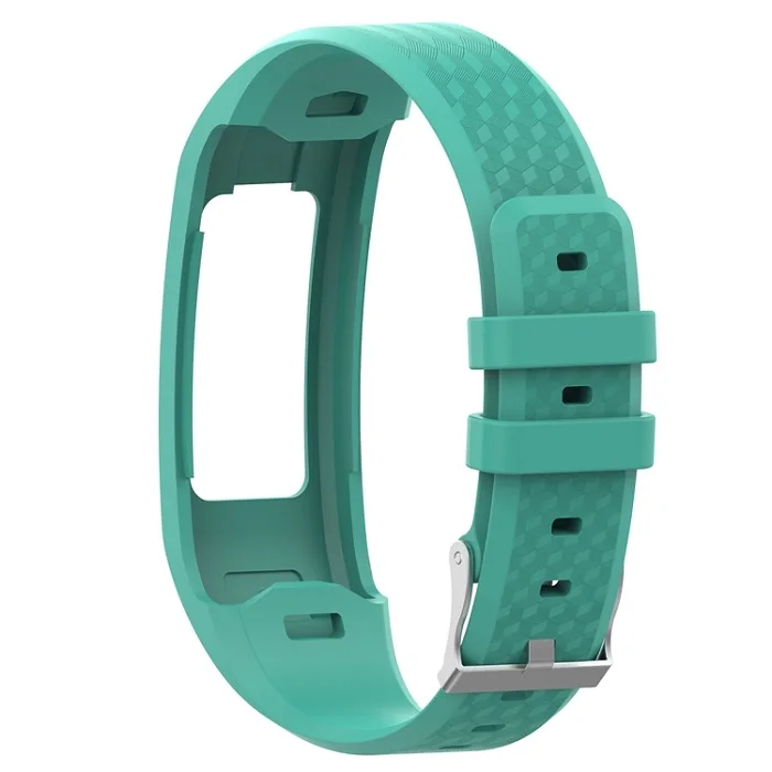 Teal MASiKEN силиконовый браслет на запястье для Garmin VivoFit 2/1 Фитнес фитнес-трекер часы на запястье браслет ремень - Цвет: Teal