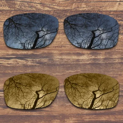 Black and Peach Gold ToughAsNails поляризованные Сменные линзы для Окли Юпитер квадратные солнечные очки-несколько вариантов - Цвет линз: Black and Peach Gold