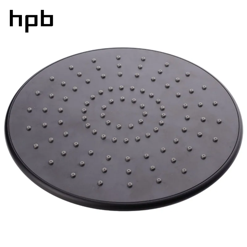 HPB потолочные 9 дюймовые круглые душевые головки высокого давления для ванной