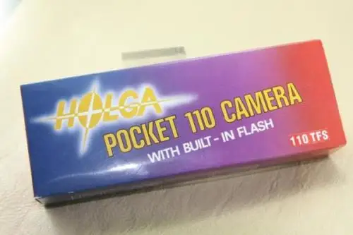 Новинка Holga Micro 110 TFS пленка для ломографии желтая камера прекращена|Плёночные и