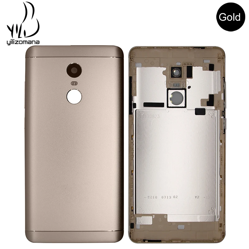 YILIZOMANA телефон задняя дверь корпуса для Xiaomi Redmi Note 4X MTK HelioX20 Snapdragon 625 Замена батареи задняя крышка