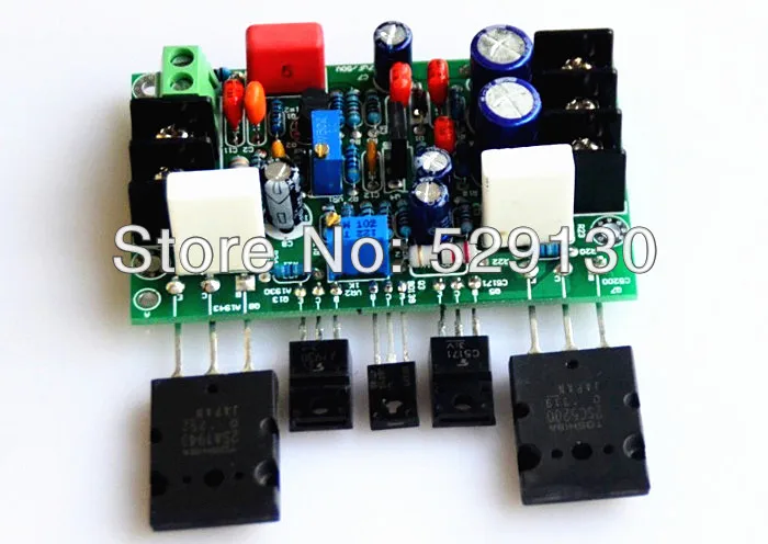 Комплект DIY dx задний усилитель трубки 2SA1943 2SC5200 выход моно плата Регулируемая