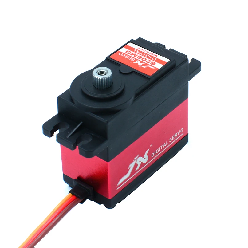 JX PDI 6208MG RC сервопривод 8 кг 120 градусов высокая скорость 0 07 сек стандартная