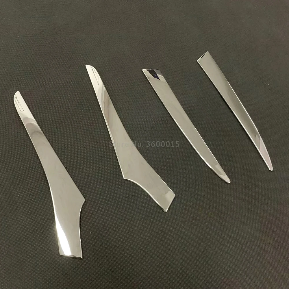 Car Accessories For Toyota Corolla 2019 Hatchback Exterior ABS Chrome Head light Eyebrow lamp Eyelid Headlight Cover Trim | Автомобили и