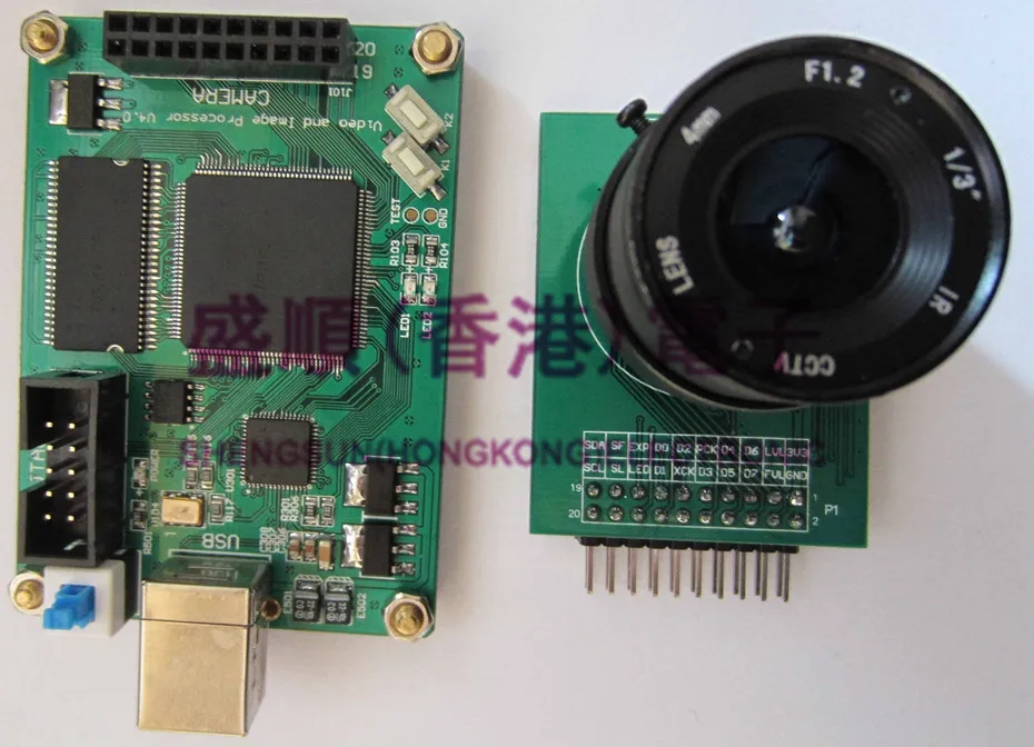 Новая плата FPGA 5 миллионов пикселей USB карта видеозахвата MT9P001 камера EP4CE6 плата|fpga