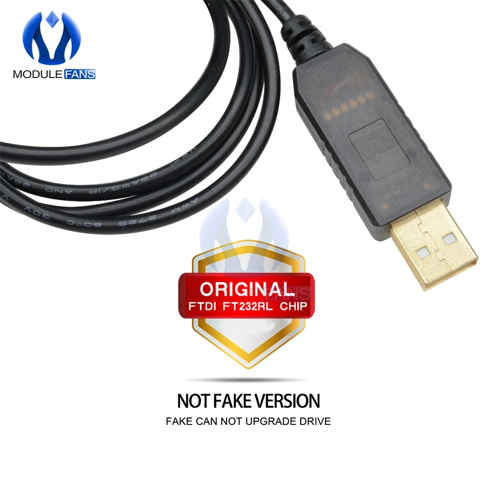6P 6PIN FTDI FT232RL FT232 USB для ttl RS232 последовательный провод адаптер модуль скачать кабель для Arduino Raspberry Pi 1 м 100 см