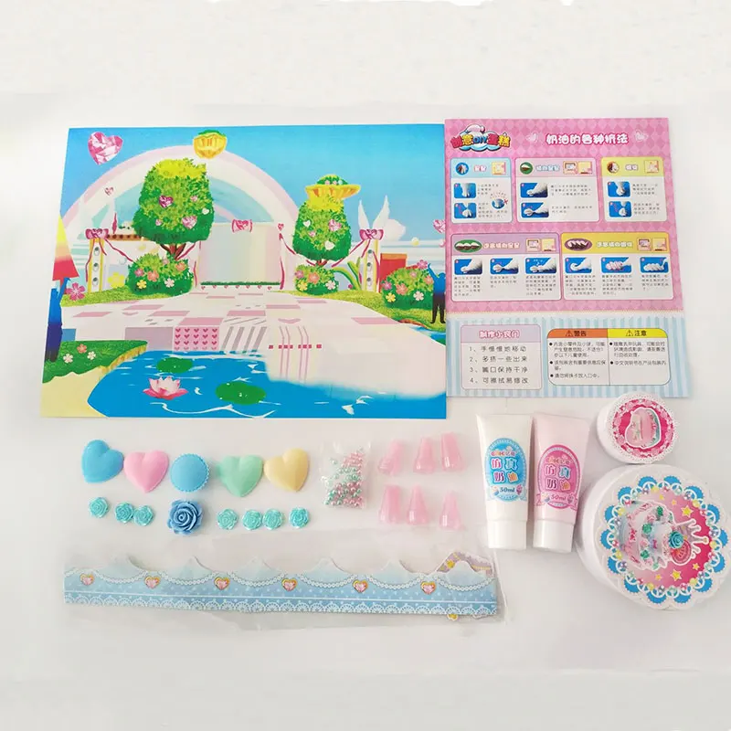 Игрушки HELLO KITTY для детей подарок на день рождения имитация крема большой торт
