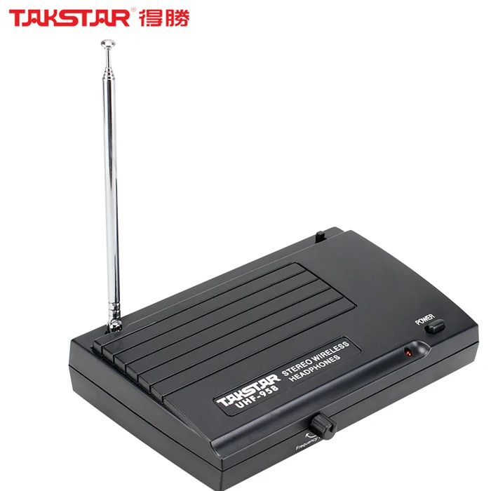 Takstar Uhf 958 Fm стерео беспроводные наушники дизайн для тв компьютер домашнего