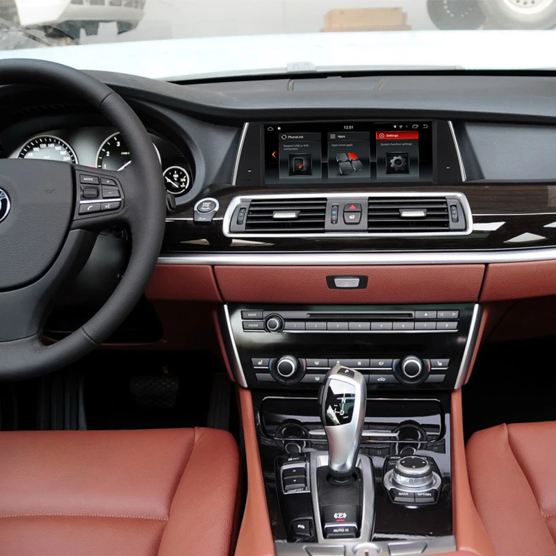 10 25 &quotAndroid 8 1 PX6 авто радио мультимедиа плеер для BMW 5 серии F07 GT 2013 до 2017 НБТ Системы