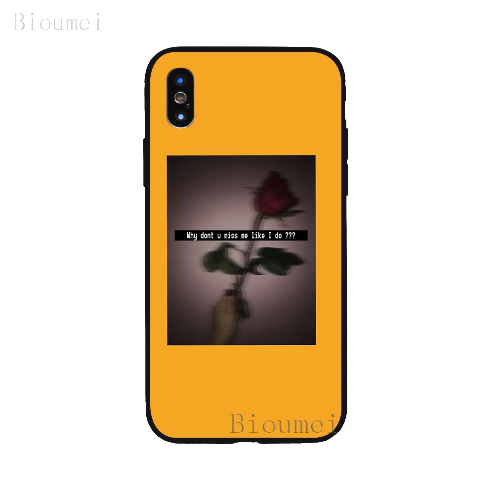 A03--9 Bioumei, Ретро стиль, красный, эстетический Мягкий ТПУ чехол для iPhone 11 Pro Max XR XS Max 7 8 Plus 5 6 6S Plus, чехол для X 03 - Цвет: A03--9