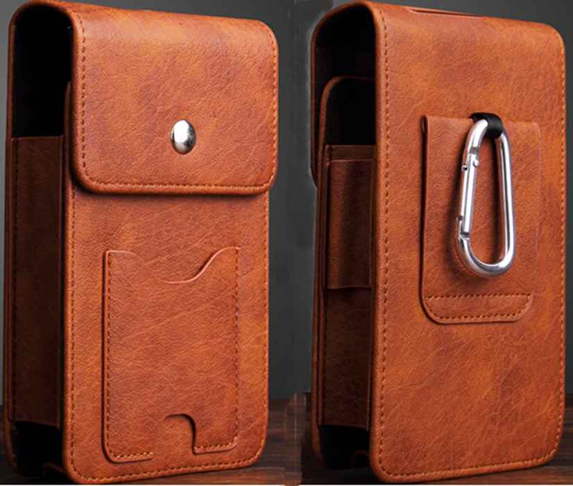 Мужской кожаный 6 3 ''винтажный кожух чехол для мобильного телефона пояс на